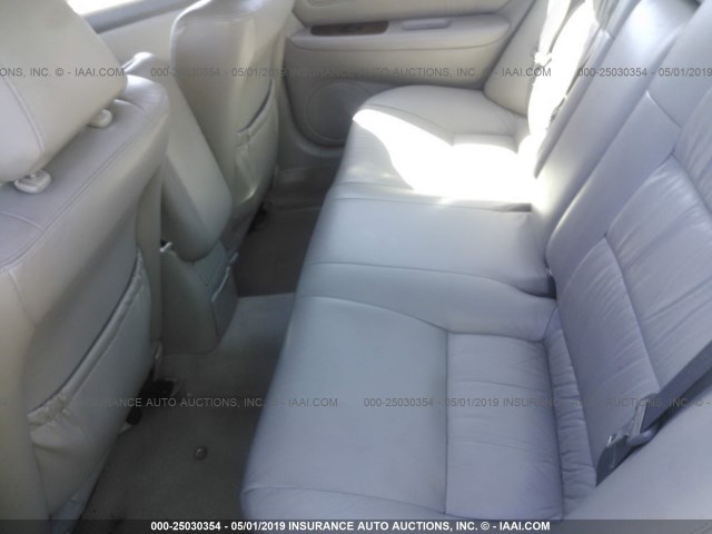 JT8BF28G3Y5076748 - 2000 LEXUS ES 300 BEIGE photo 8