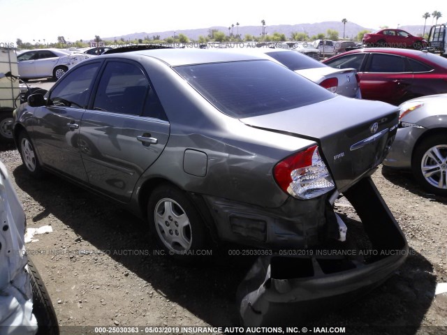 4T1BF32K83U560039 - 2003 TOYOTA CAMRY LE/XLE/SE GRAY photo 3