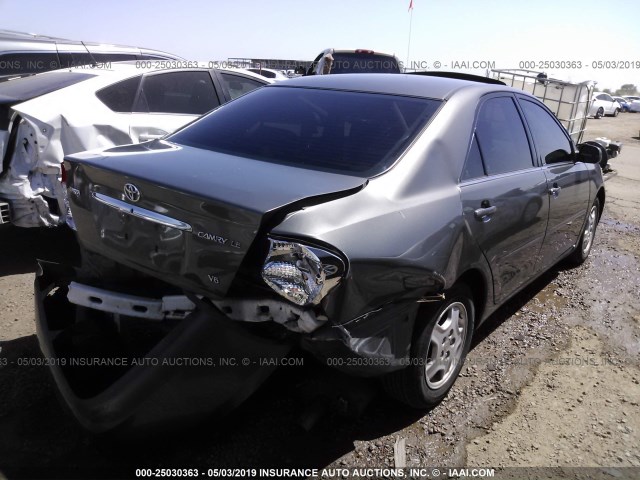 4T1BF32K83U560039 - 2003 TOYOTA CAMRY LE/XLE/SE GRAY photo 4