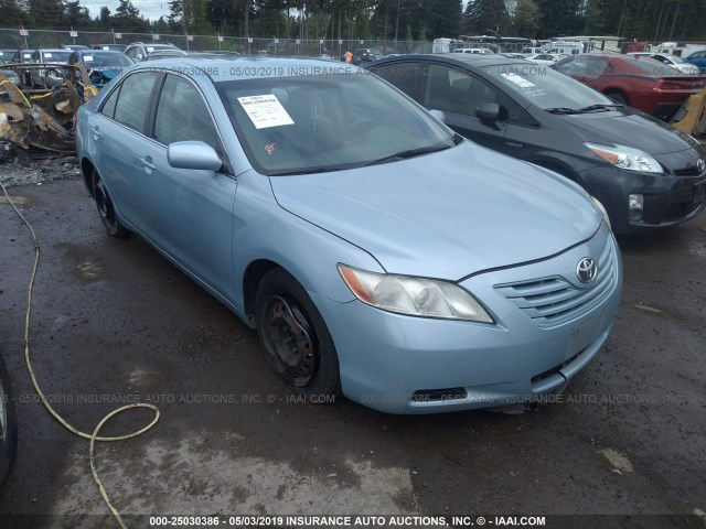 4T1BE46K77U688460 - 2007 TOYOTA CAMRY NEW GENERAT CE/LE/XLE/SE Light Blue photo 1