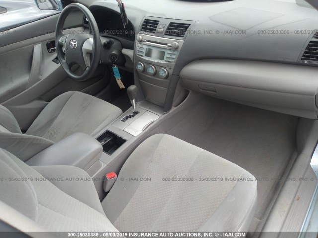 4T1BE46K77U688460 - 2007 TOYOTA CAMRY NEW GENERAT CE/LE/XLE/SE Light Blue photo 5