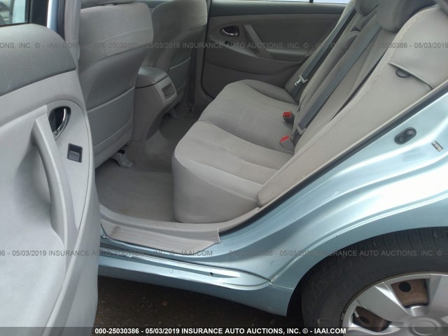 4T1BE46K77U688460 - 2007 TOYOTA CAMRY NEW GENERAT CE/LE/XLE/SE Light Blue photo 8