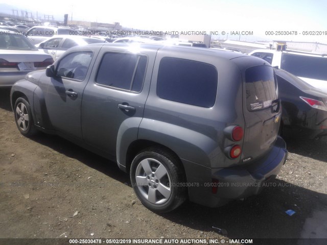 3GNCA13B69S637887 - 2009 CHEVROLET HHR LS Gris foto 3