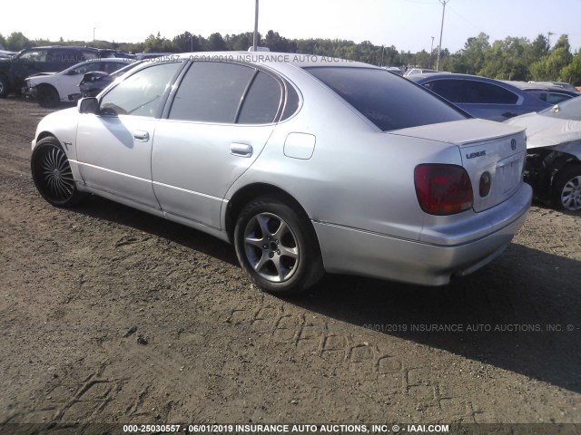 JT8BD69S430188884 - 2003 LEXUS GS 300 GRAY photo 3