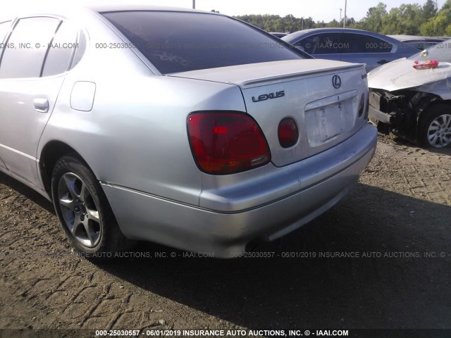 JT8BD69S430188884 - 2003 LEXUS GS 300 GRAY photo 6