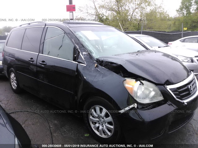 5FNRL38788B041653 - 2008 HONDA ODYSSEY EXL BLACK photo 6