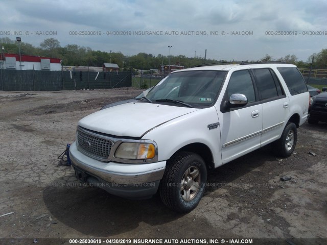 1FMRU1864XLA19665 - 1999 FORD EXPEDITION 白色 照片 2