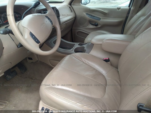 1FMRU1864XLA19665 - 1999 FORD EXPEDITION 白色 照片 5