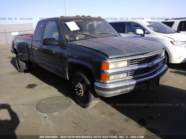 1GCHC39J8TE219738 - 1996 CHEVROLET GMT-400 C3500 GREEN photo 1