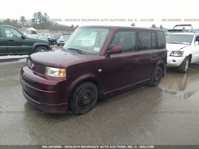 JTLKT334054001511 - 2005 TOYOTA SCION XB 紫色 照片 2