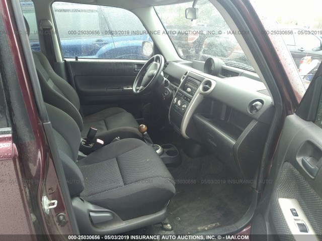 JTLKT334054001511 - 2005 TOYOTA SCION XB 紫色 照片 5