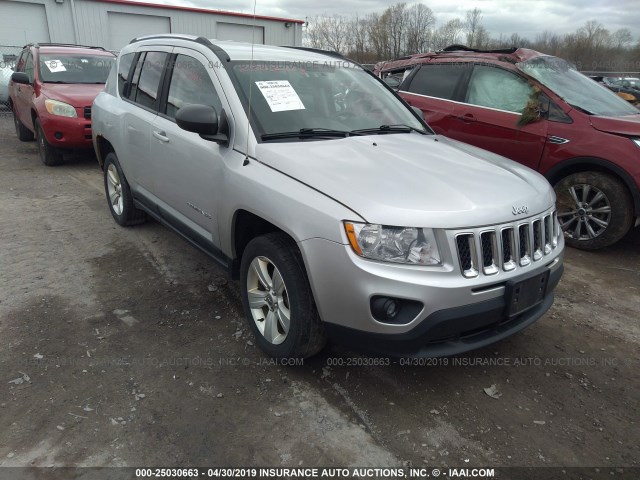 1J4NF1FB8BD302788 - 2011 JEEP COMPASS SPORT SILVER photo 1