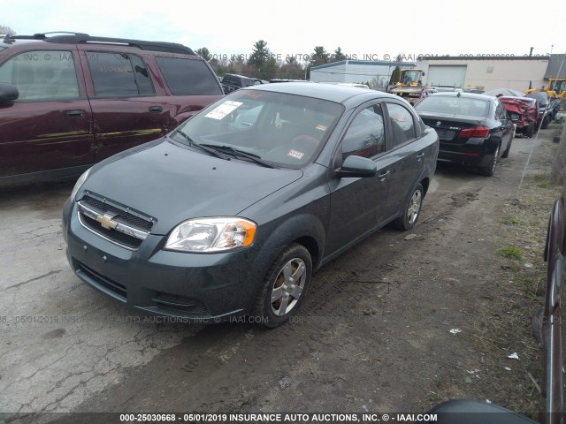 KL1TD5DE9BB142625 - 2011 CHEVROLET AVEO LS/LT ლურჯი ფოტო 2