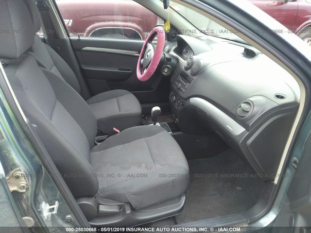 KL1TD5DE9BB142625 - 2011 CHEVROLET AVEO LS/LT ლურჯი ფოტო 5