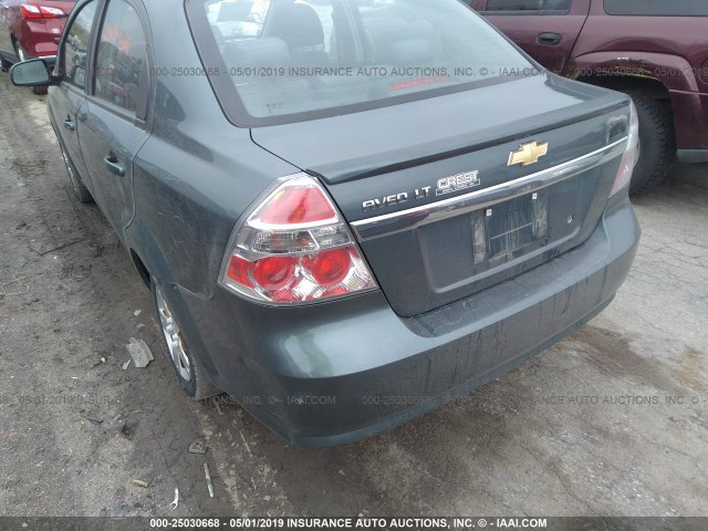KL1TD5DE9BB142625 - 2011 CHEVROLET AVEO LS/LT ლურჯი ფოტო 6