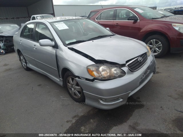 1NXBR32EX8Z047982 - 2008 TOYOTA COROLLA CE/LE/S GRAY photo 1