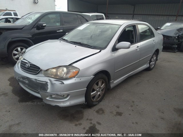 1NXBR32EX8Z047982 - 2008 TOYOTA COROLLA CE/LE/S GRAY photo 2