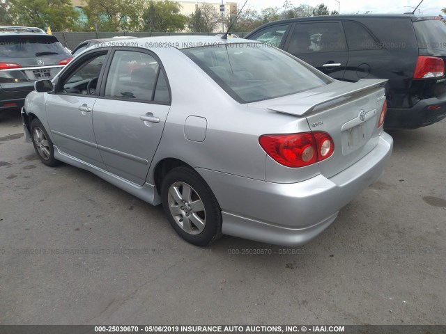 1NXBR32EX8Z047982 - 2008 TOYOTA COROLLA CE/LE/S GRAY photo 3