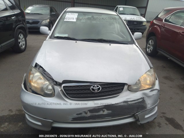 1NXBR32EX8Z047982 - 2008 TOYOTA COROLLA CE/LE/S GRAY photo 6