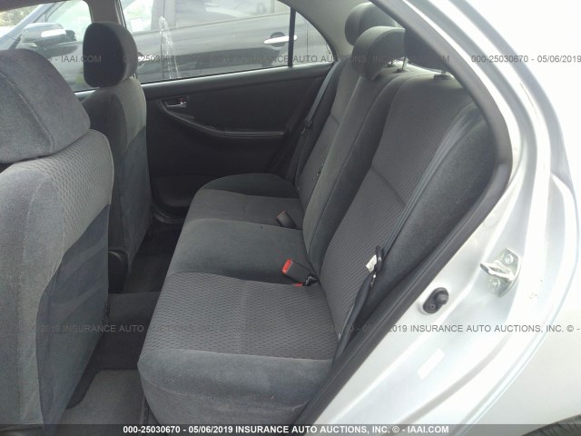 1NXBR32EX8Z047982 - 2008 TOYOTA COROLLA CE/LE/S GRAY photo 8