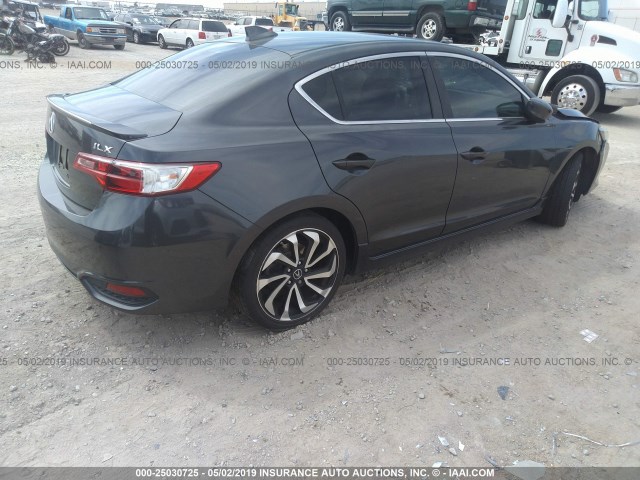 19UDE2F80GA011727 - 2016 ACURA ILX PREMIUM STYLE/TECH STYLE GRAY photo 4