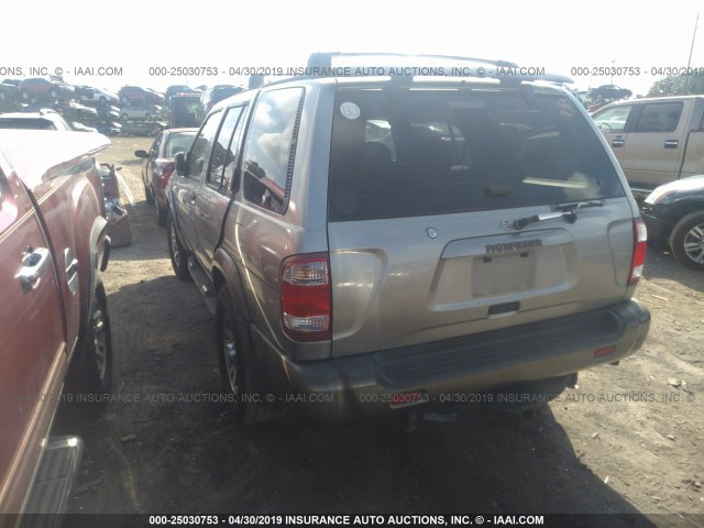 JN8AR07S3XW371909 - 1999 NISSAN PATHFINDER LE/SE/XE SILVER photo 3