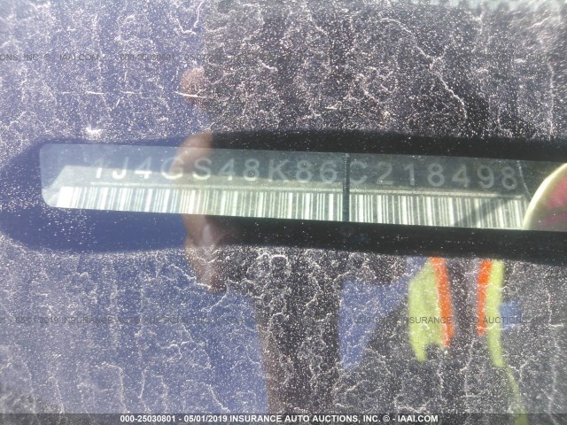 1J4GS48K86C218498 - 2006 JEEP GRAND CHEROKEE LAREDO/COLUMBIA/FREEDOM 白色 照片 9