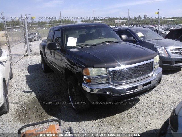 1GTEK19T33Z277759 - 2003 GMC NEW SIERRA K1500 BLACK photo 1