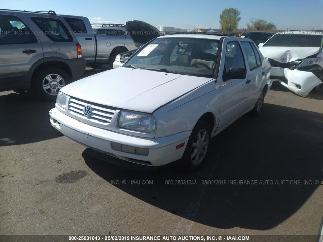 3VWSA81H5VM007312 - 1997 VOLKSWAGEN JETTA GLS WHITE photo 2