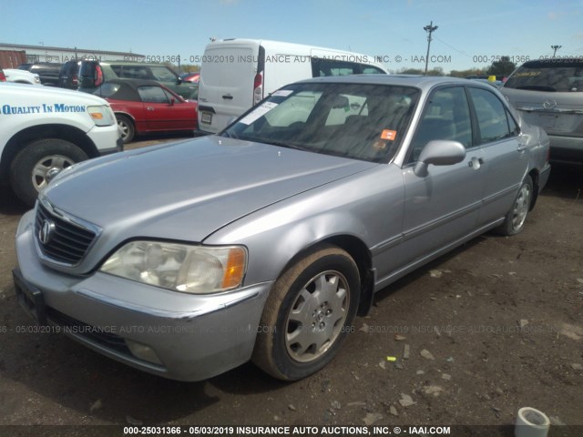 JH4KA96503C000238 - 2003 ACURA 3.5RL SILVER photo 2