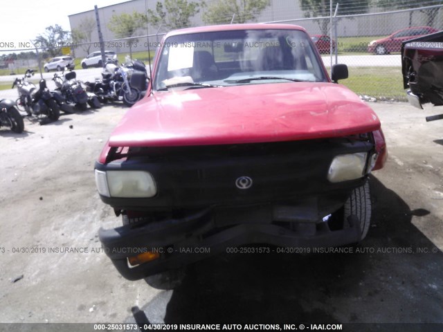 4F4CR16A3RTM28558 - 1994 MAZDA B2300 CAB PLUS RED photo 6