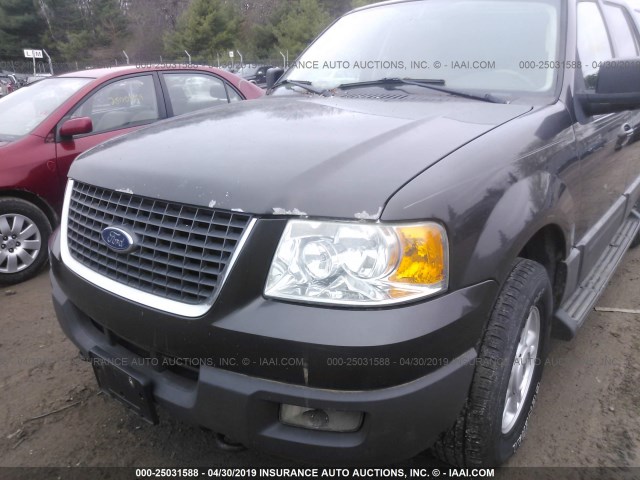 1FMPU16566LA47970 - 2006 FORD EXPEDITION XLT BROWN photo 6