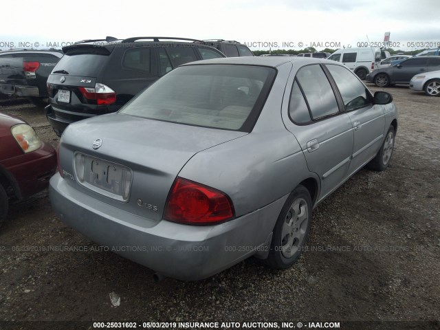 3N1CB51A94L559201 - 2004 NISSAN SENTRA 1.8S Light Blue photo 4