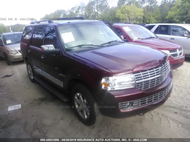 5LMJJ2J57DEL03219 - 2013 LINCOLN NAVIGATOR 栗色 照片 1