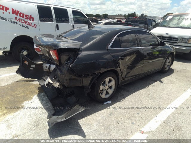 1G11B5SL5FF333165 - 2015 CHEVROLET MALIBU LS GRAY photo 4