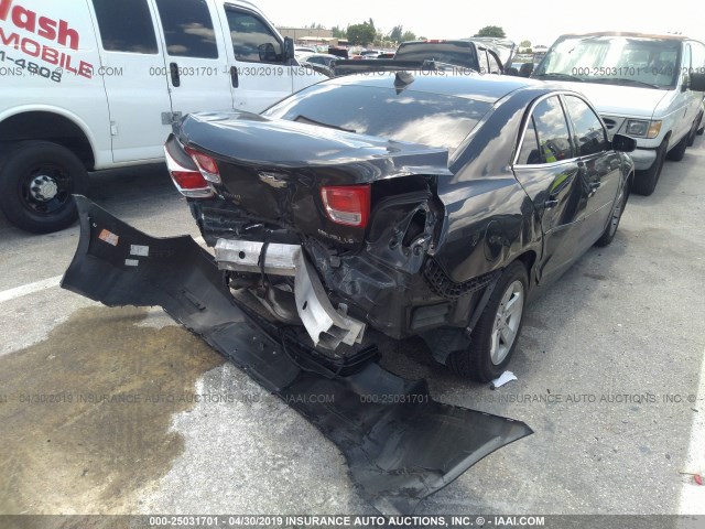 1G11B5SL5FF333165 - 2015 CHEVROLET MALIBU LS GRAY photo 6