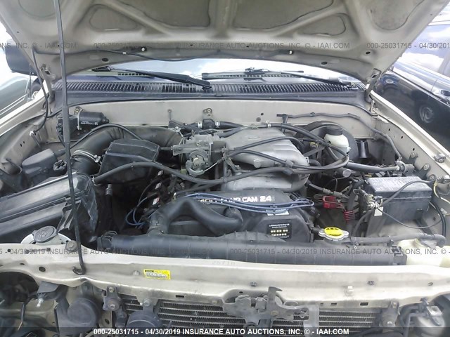 5TEGN92N22Z046185 - 2002 TOYOTA TACOMA DOUBLE CAB PRERUNNER GOLD photo 10