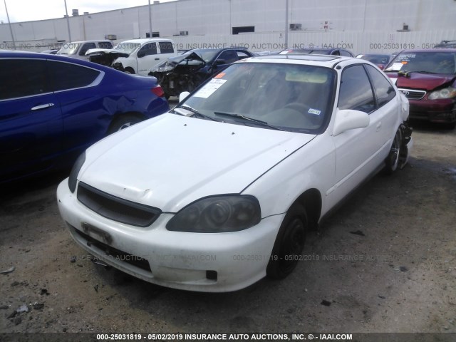 1HGEJ8244XL030856 - 1999 HONDA CIVIC EX WHITE photo 2