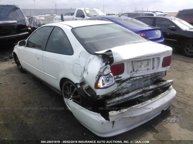 1HGEJ8244XL030856 - 1999 HONDA CIVIC EX WHITE photo 3