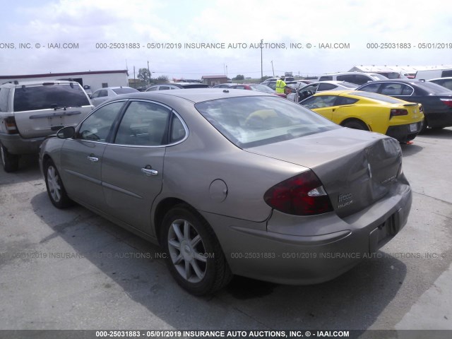 2G4WE587061173584 - 2006 BUICK LACROSSE CXS BEIGE photo 3