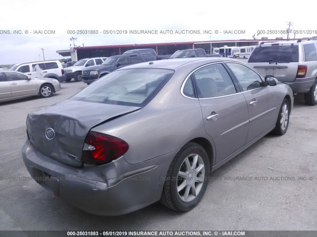 2G4WE587061173584 - 2006 BUICK LACROSSE CXS BEIGE photo 4