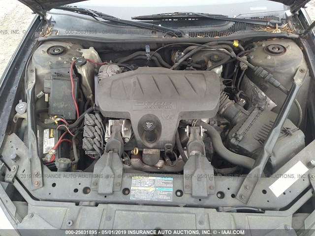 2G2WP552X61303382 - 2006 PONTIAC GRAND PRIX 黑色 照片 10