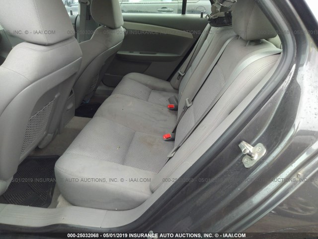 1G1ZB5EB8AF227131 - 2010 CHEVROLET MALIBU LS GRAY photo 8