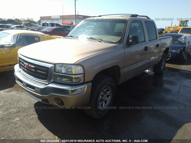 2GTEK13T341327367 - 2004 GMC NEW SIERRA K1500 GOLD photo 2