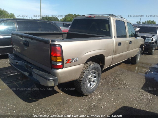 2GTEK13T341327367 - 2004 GMC NEW SIERRA K1500 GOLD photo 4