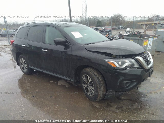 5N1DR2MM4HC911969 - 2017 NISSAN PATHFINDER S/SV/SL/PLATINUM BLACK photo 1