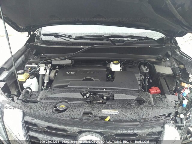 5N1DR2MM4HC911969 - 2017 NISSAN PATHFINDER S/SV/SL/PLATINUM BLACK photo 10