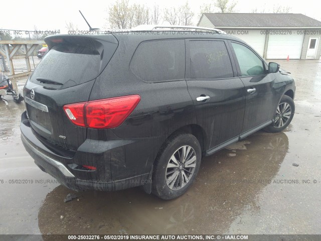 5N1DR2MM4HC911969 - 2017 NISSAN PATHFINDER S/SV/SL/PLATINUM BLACK photo 4