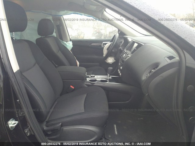 5N1DR2MM4HC911969 - 2017 NISSAN PATHFINDER S/SV/SL/PLATINUM BLACK photo 5