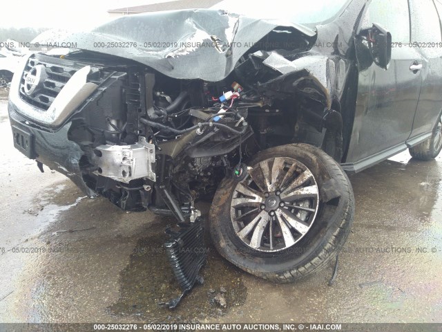 5N1DR2MM4HC911969 - 2017 NISSAN PATHFINDER S/SV/SL/PLATINUM BLACK photo 6